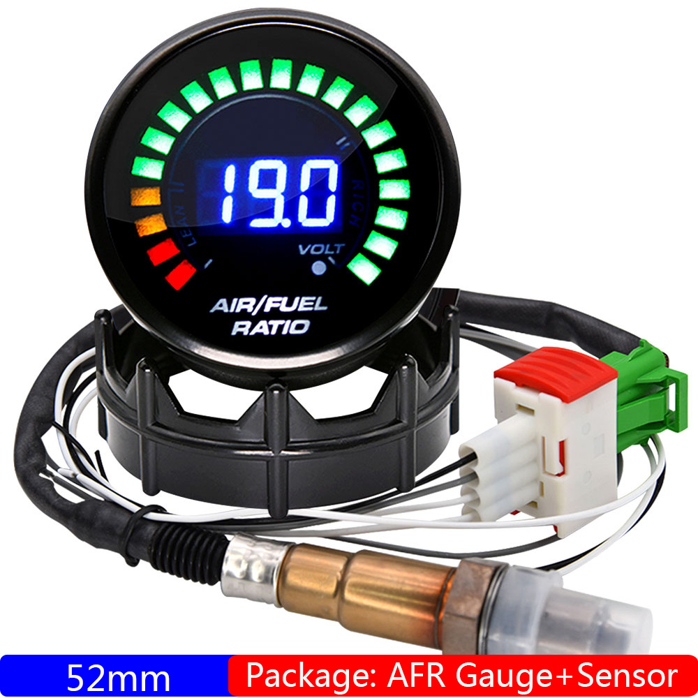 52mm Air Fuel Ratio Gauge Digi - Smoke Leak Detector ulasan dan harga