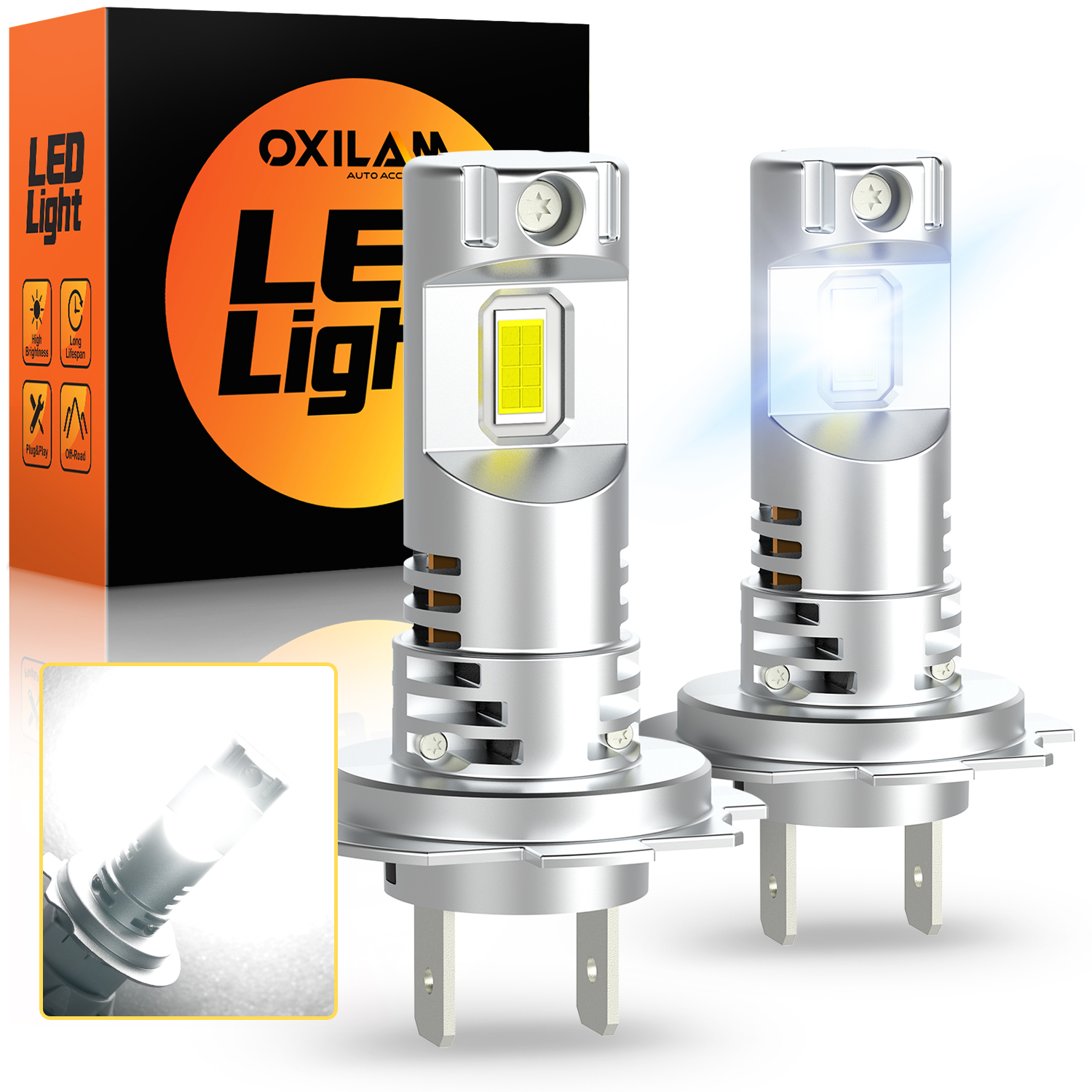 2Pcs H7 LED Can bus Car Headli - Headlight Aiming Tool ulasan dan harga