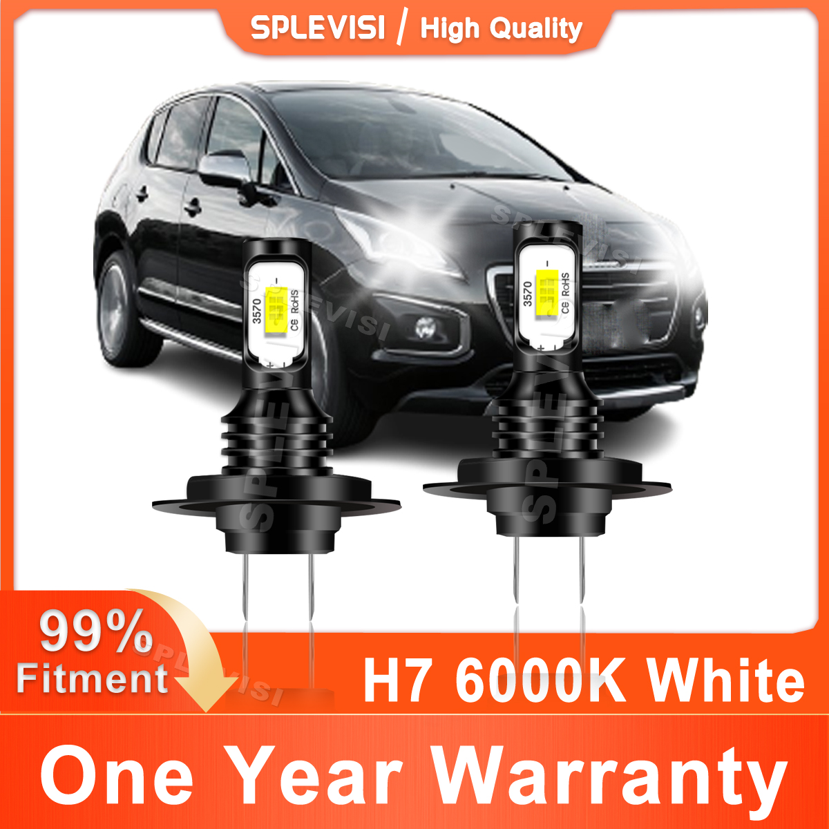 Luces Led Para Vehiculos 2x H7 - Headlight Aiming Tool ulasan dan harga