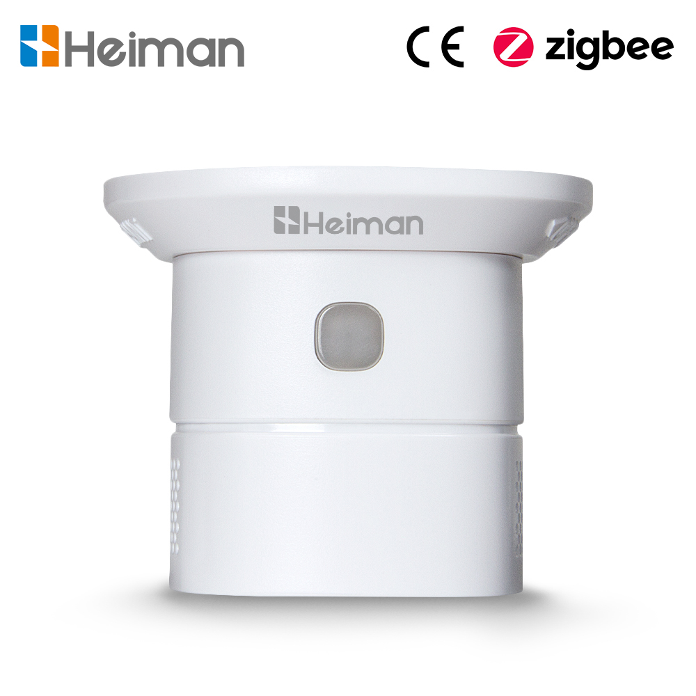 HEIMAN Zigbee Carbon monoxide  - Smoke Leak Detector ulasan dan harga