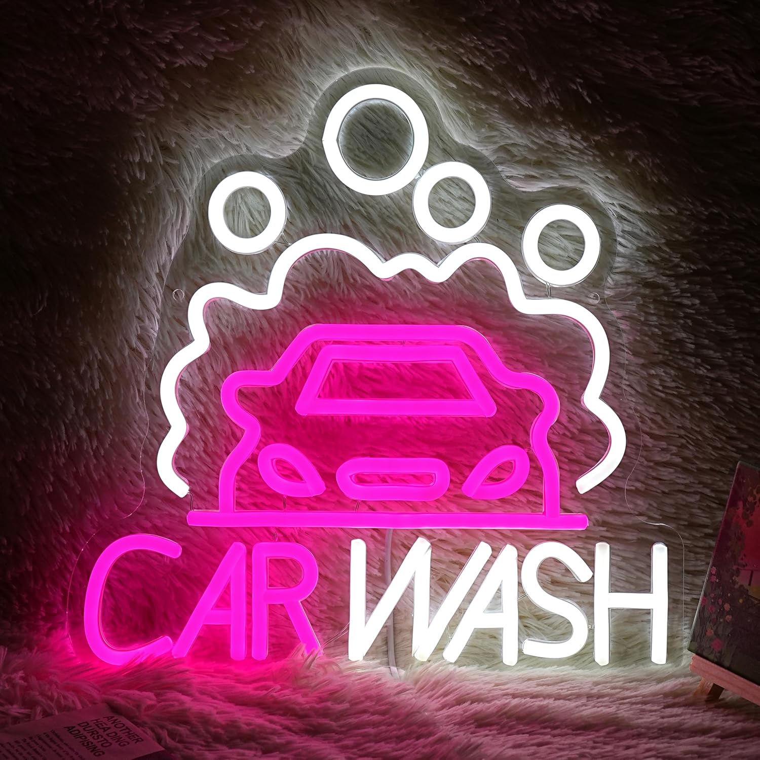Sedan LED Neon Light Car Wash  - Auto Repair Shop Signs ulasan dan harga