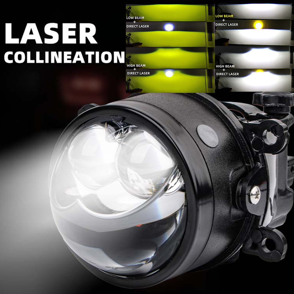 laser lens 3Inch biled Fog Lig - Headlight Aiming Tool ulasan dan harga