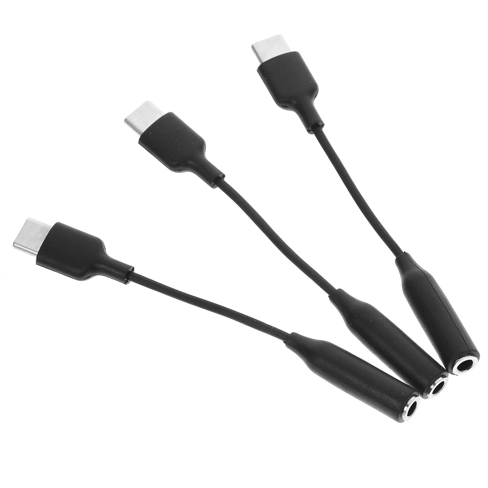 3Pcs USB C to 3.5mm Headphone  - Transmission Jack Adapter ulasan dan harga