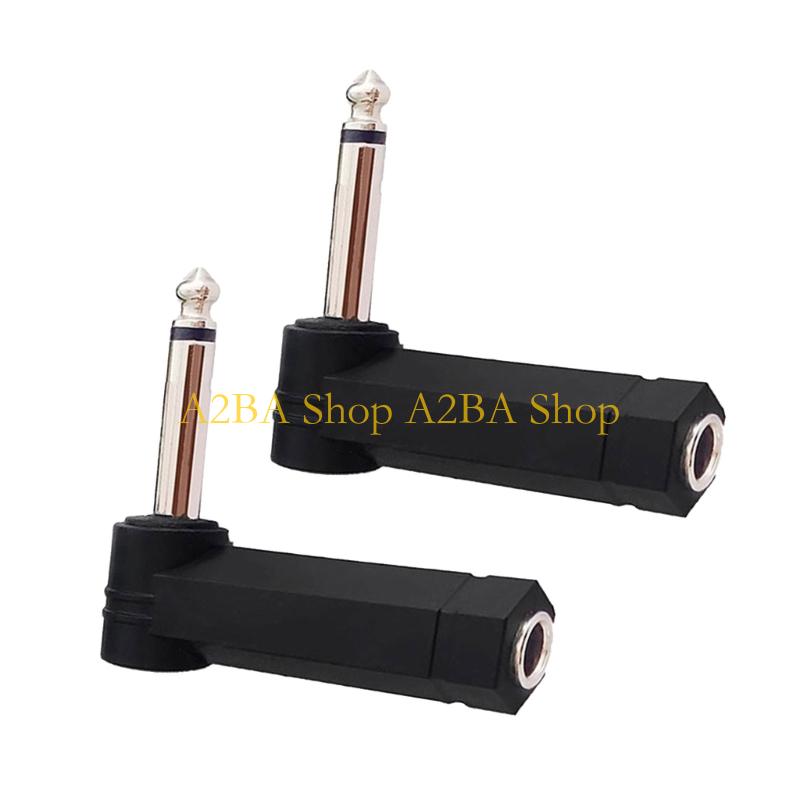 A2BA Double/Mono Stereo 6.35mm - Transmission Jack Adapter ulasan dan harga