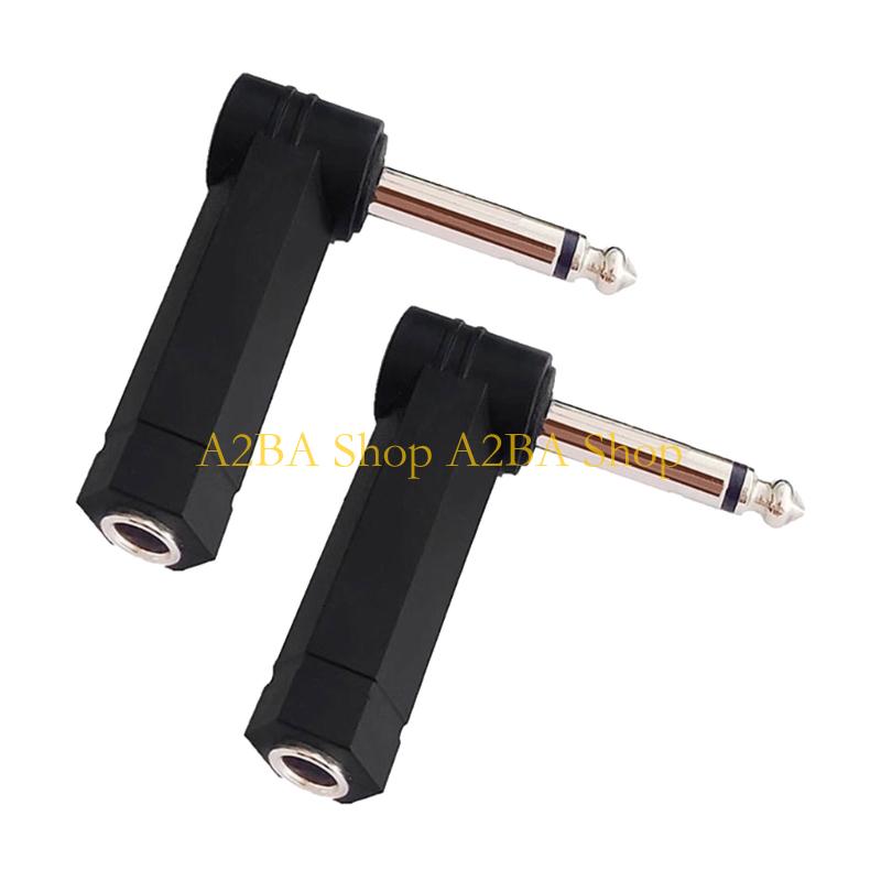 A2BA Double/Mono Stereo 6.35mm - Transmission Jack Adapter ulasan dan harga