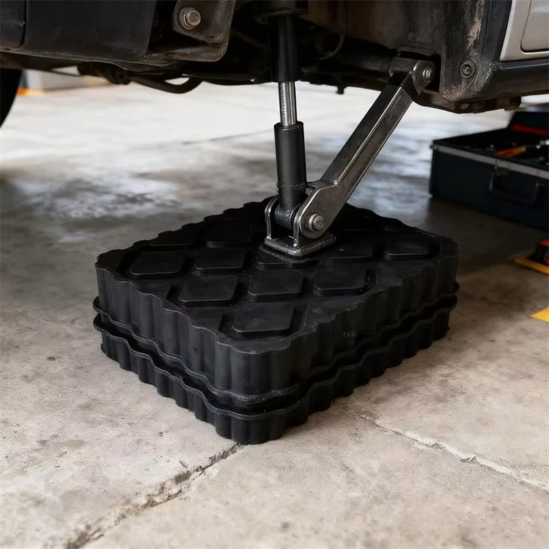 2Pcs Car Jack Rubber Pad Lift  - Transmission Jack Adapter ulasan dan harga