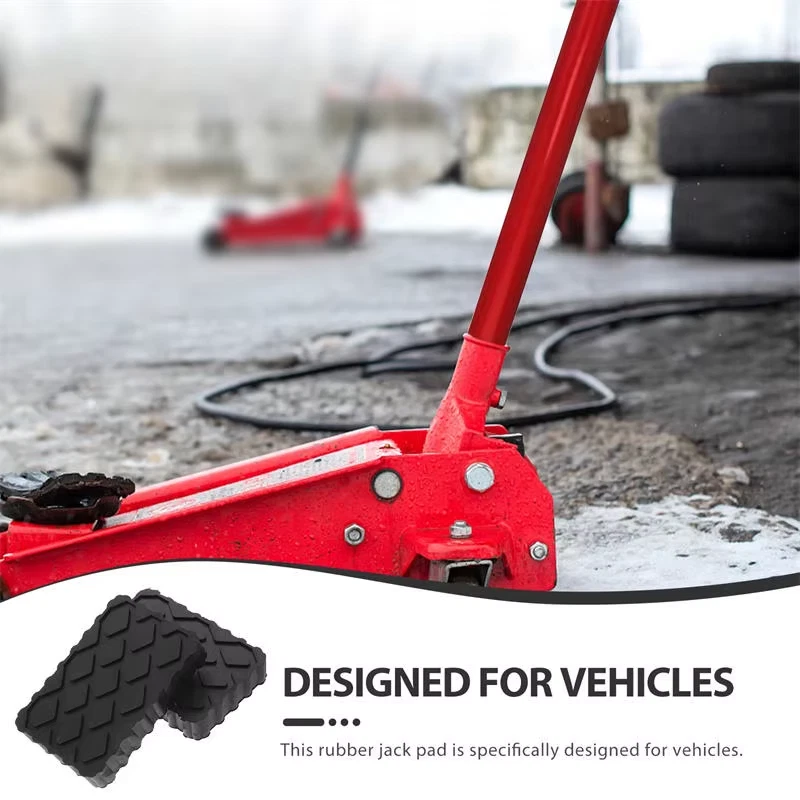 2Pcs Car Jack Rubber Pad Lift  - Transmission Jack Adapter ulasan dan harga