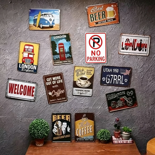 Funny Mechanic Garage Aluminum - Auto Repair Shop Signs ulasan dan harga