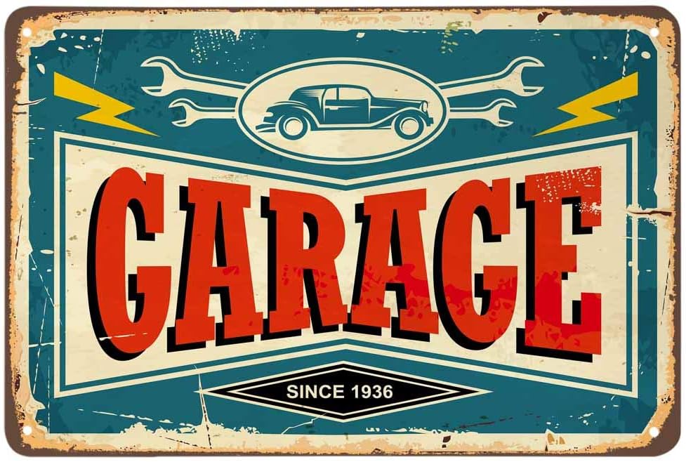 AOYEGO Garage Tin Sign,Auto Ca - Auto Repair Shop Signs ulasan dan harga