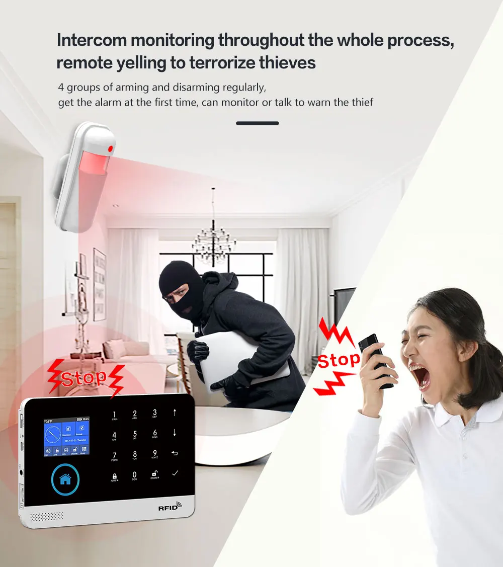 PGST intelligent alarm device, - Smoke Leak Detector ulasan dan harga