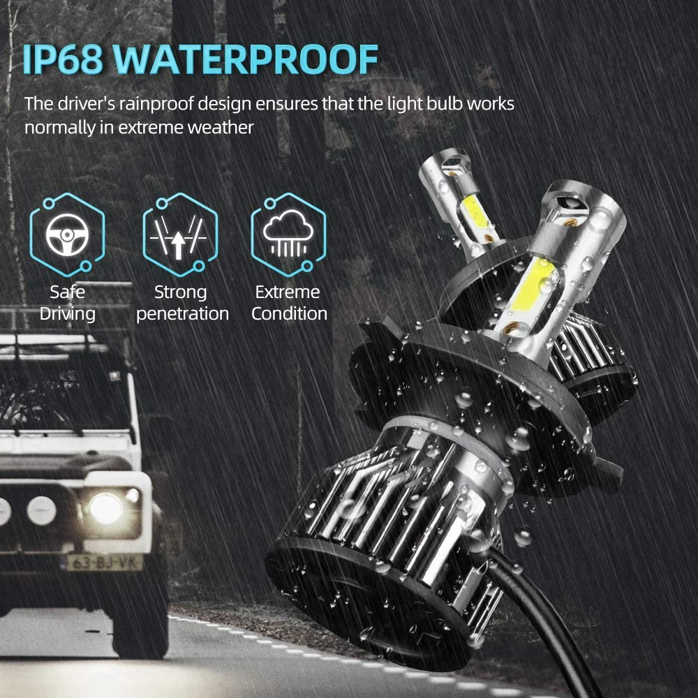 240W 40000LM LED Headlight 600 - Headlight Aiming Tool ulasan dan harga