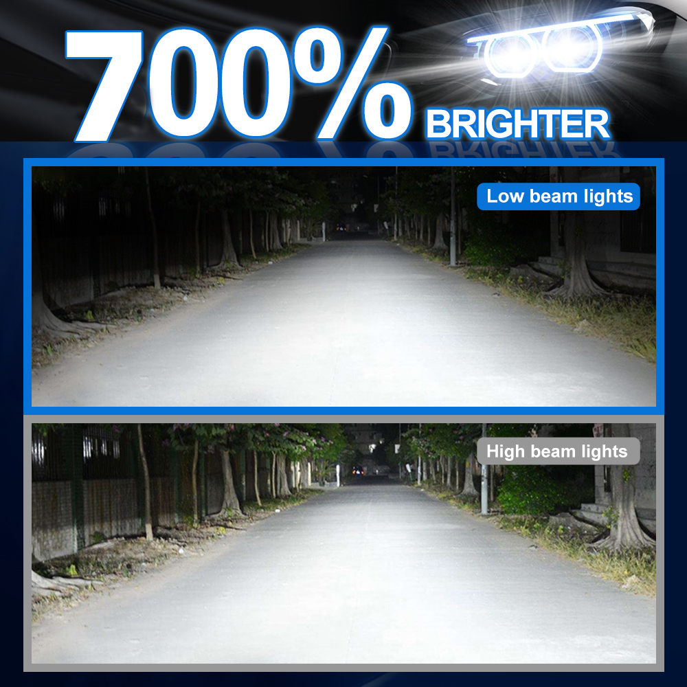6Pcs 30000LM Canbus Car LED He - Headlight Aiming Tool ulasan dan harga