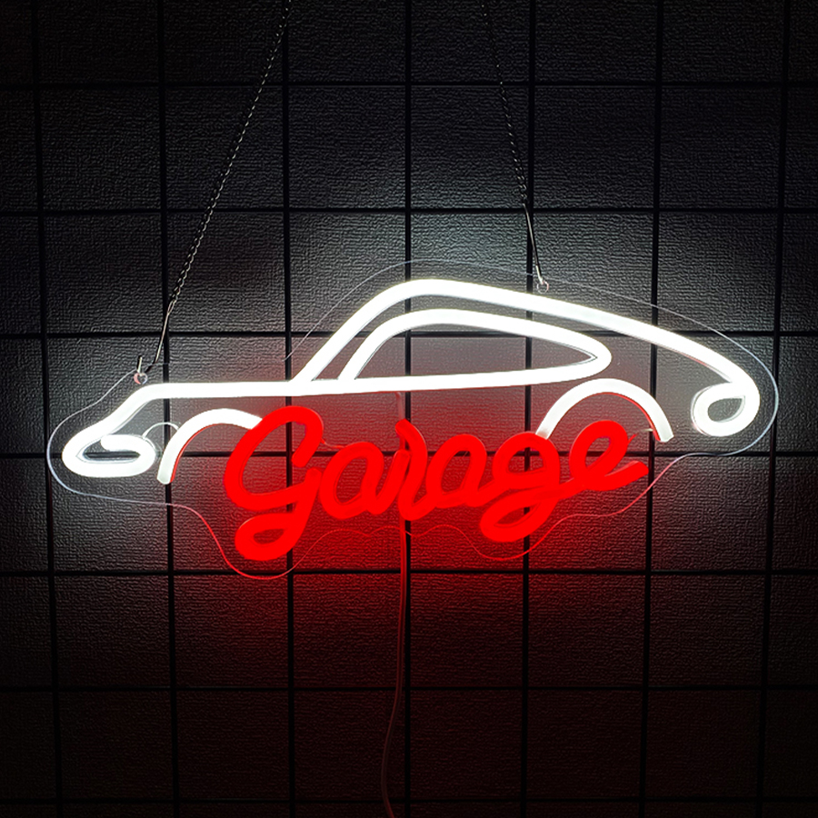 Garage Neon Sign For Wall Deco - Auto Repair Shop Signs ulasan dan harga