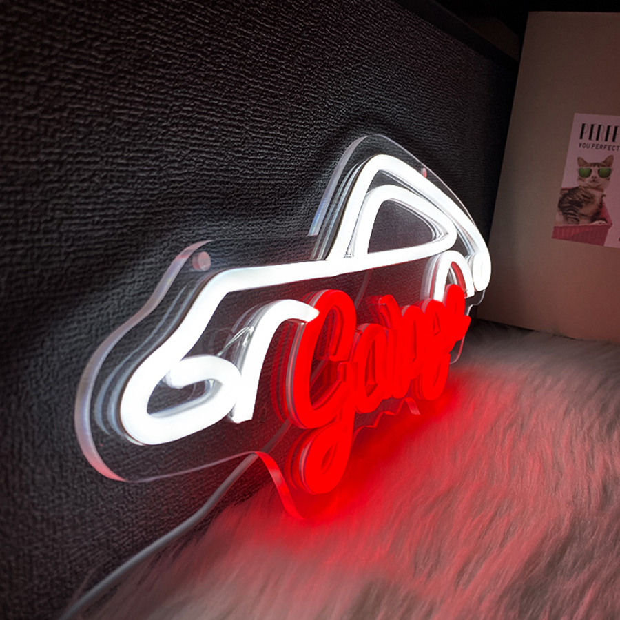 Garage Neon Sign For Wall Deco - Auto Repair Shop Signs ulasan dan harga