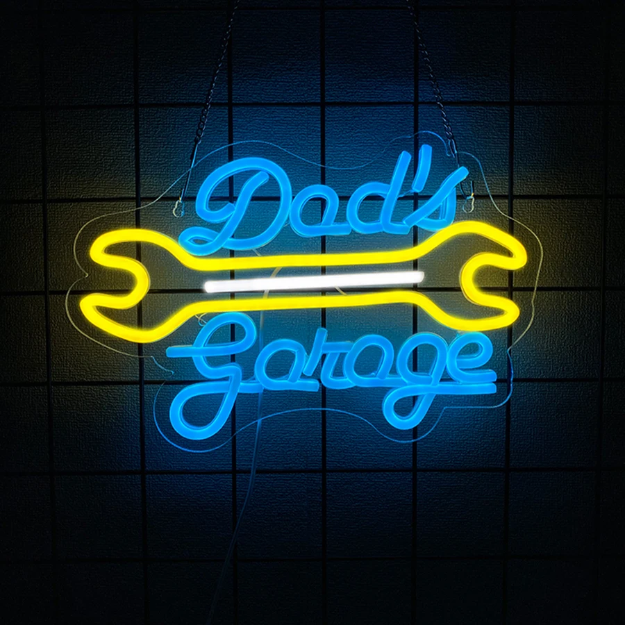 Light Up Sign For Man Cave,Aut - Auto Repair Shop Signs ulasan dan harga