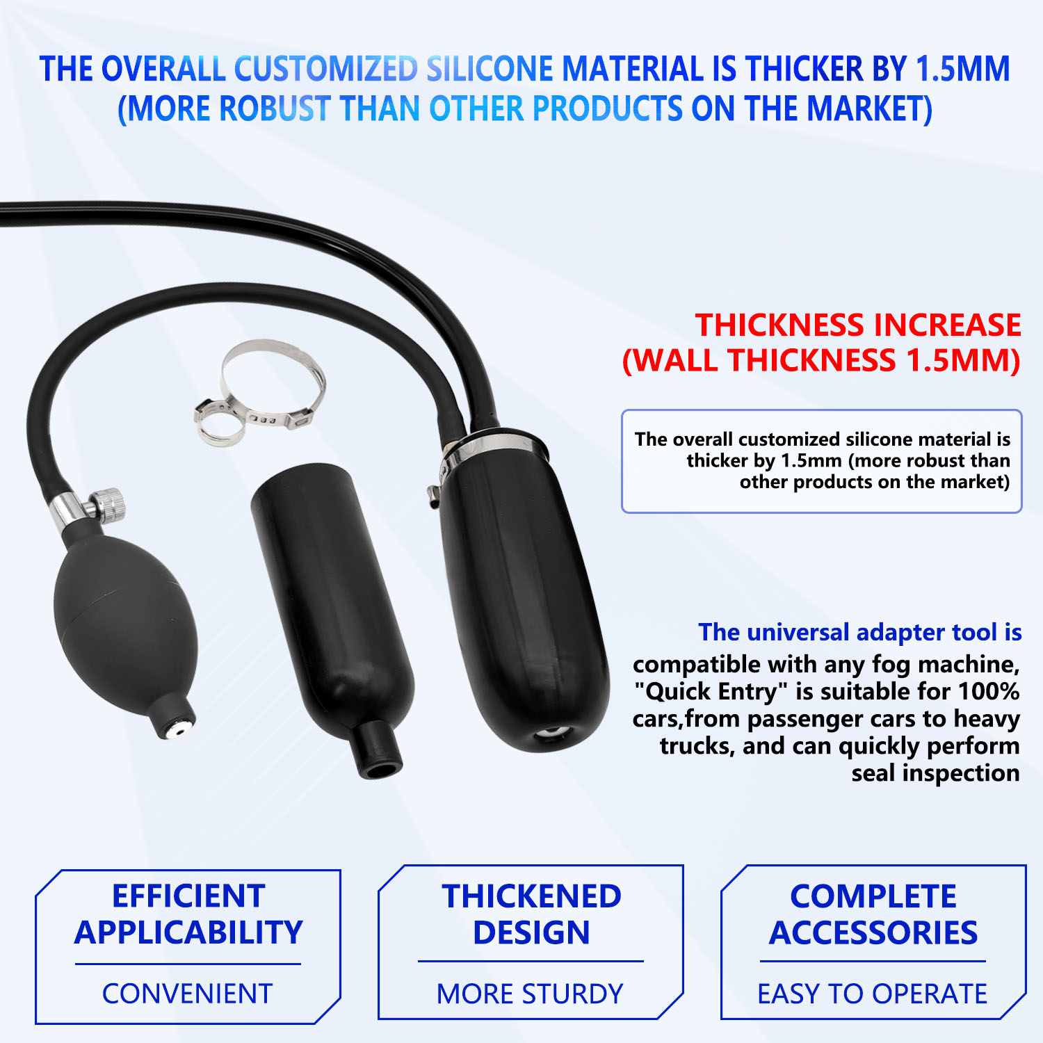 Universal Easy Intake Adapter  - Smoke Leak Detector ulasan dan harga
