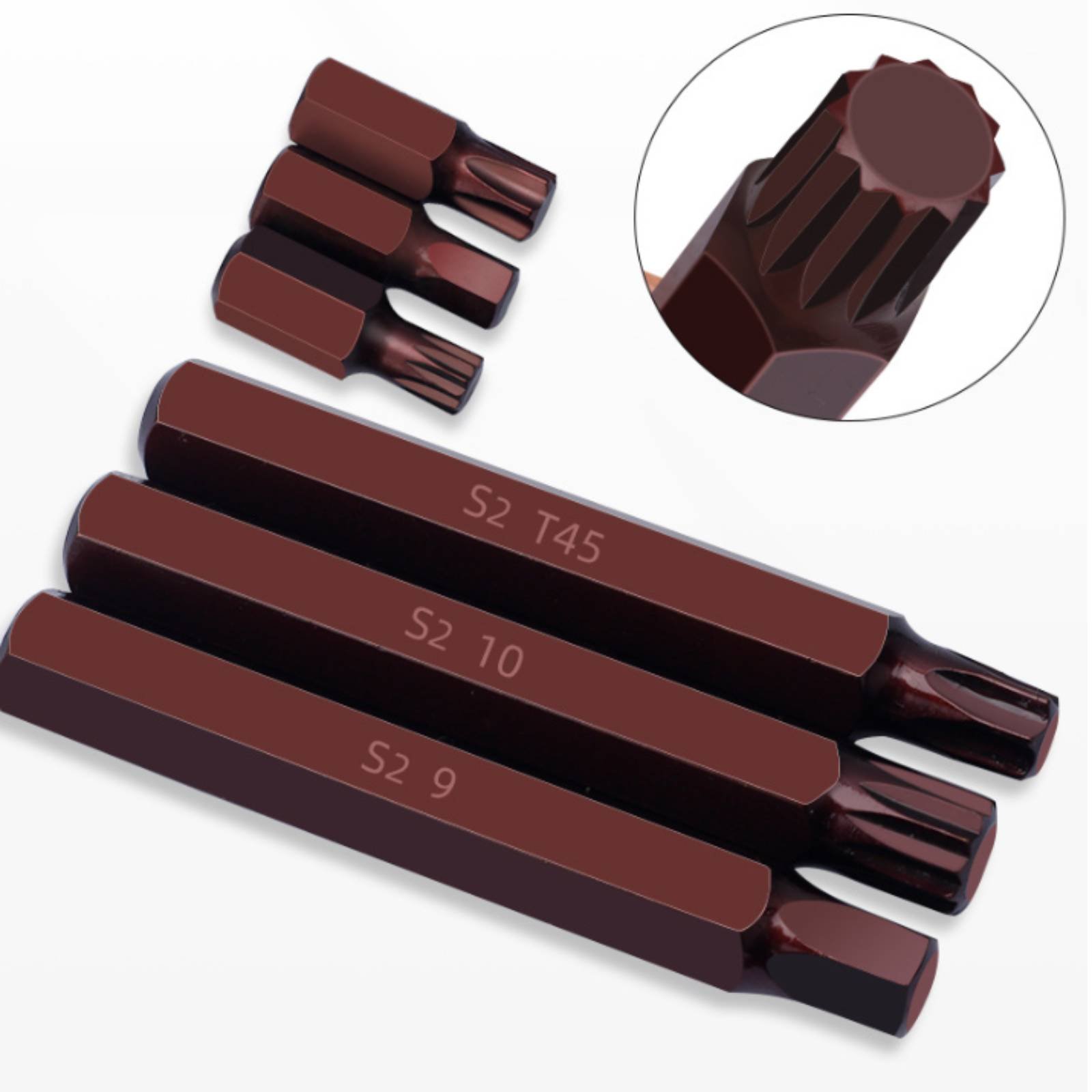 60 Pieces Star Drive Bit Set H - Auto Repair Shop In ulasan dan harga