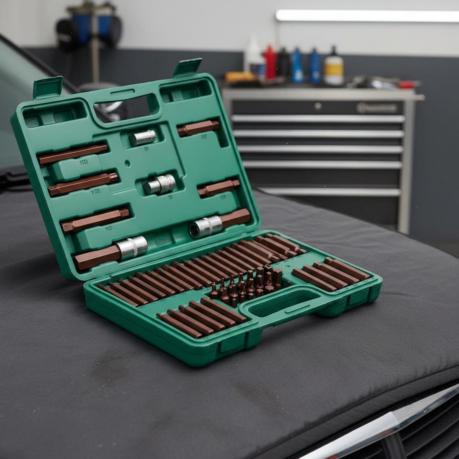 60 Pieces Star Drive Bit Set H - Auto Repair Shop In ulasan dan harga