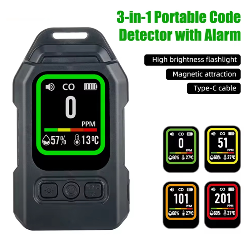 A76X-Carbon Monoxide Detector  - Smoke Leak Detector ulasan dan harga
