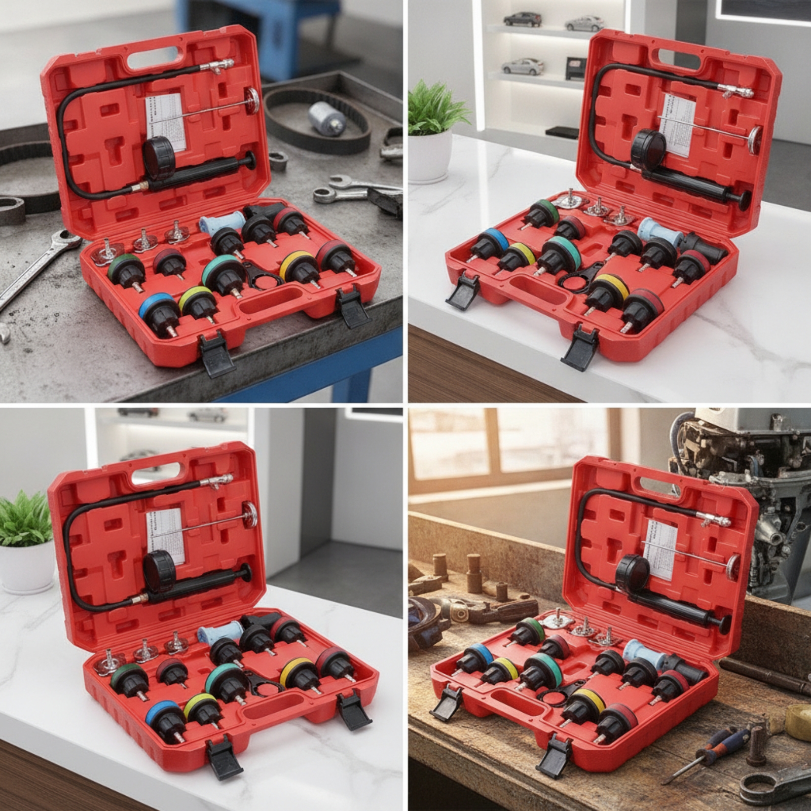 Water Tank Leak Tester Kit Por - Auto Repair Shop In ulasan dan harga