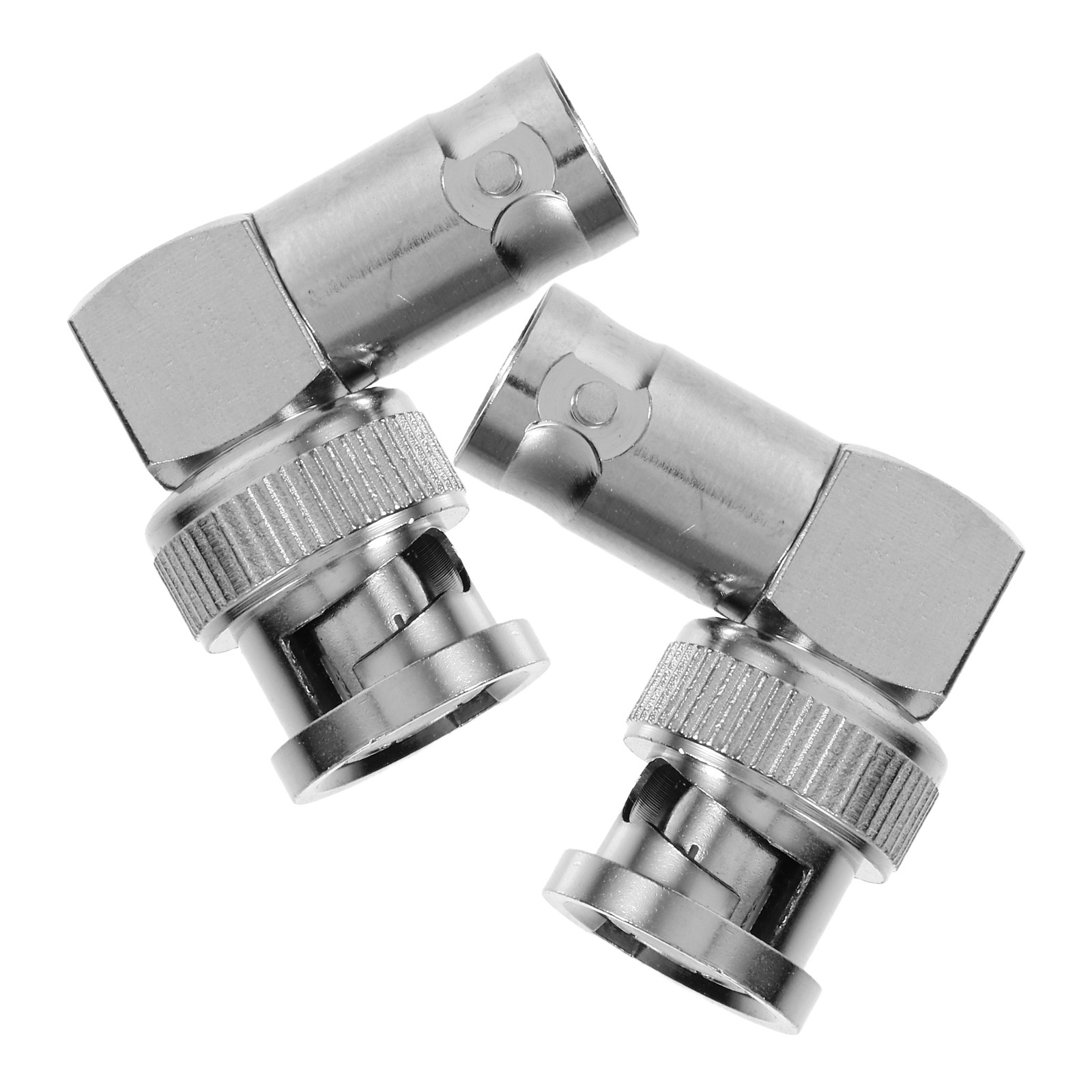 2Pcs Bnc Male to Female 90 Deg - Transmission Jack Adapter ulasan dan harga
