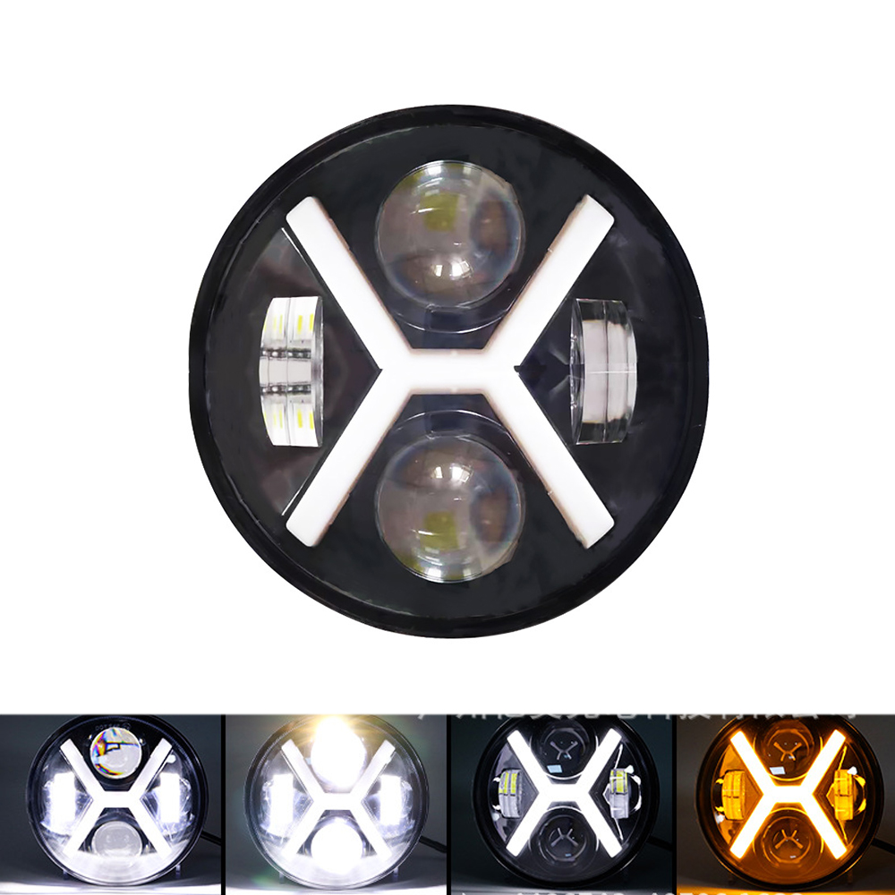 5.75 inch Motorcycle LED Headl - Headlight Aiming Tool ulasan dan harga