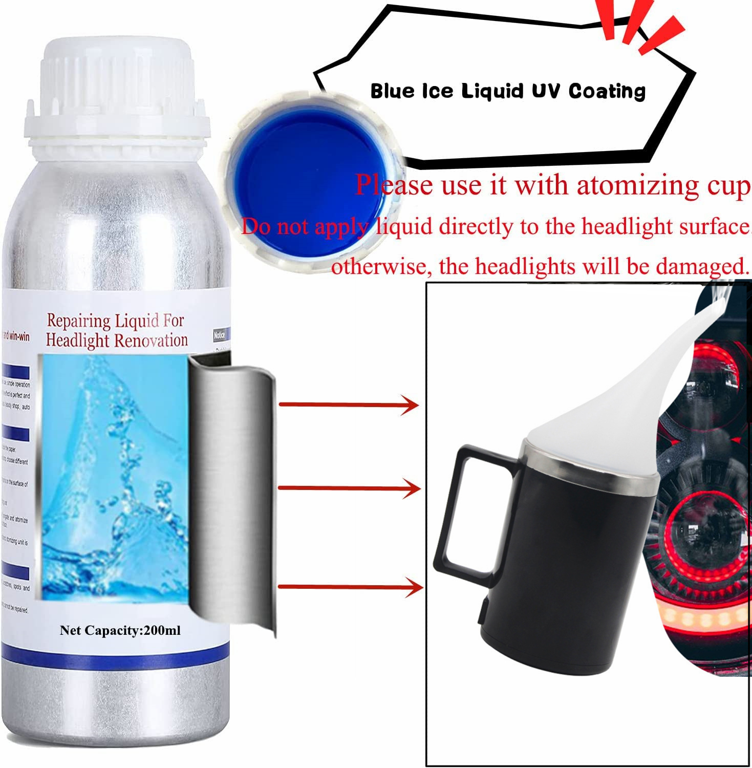 Headlight Polisher Steam Clean - Headlight Aiming Tool ulasan dan harga
